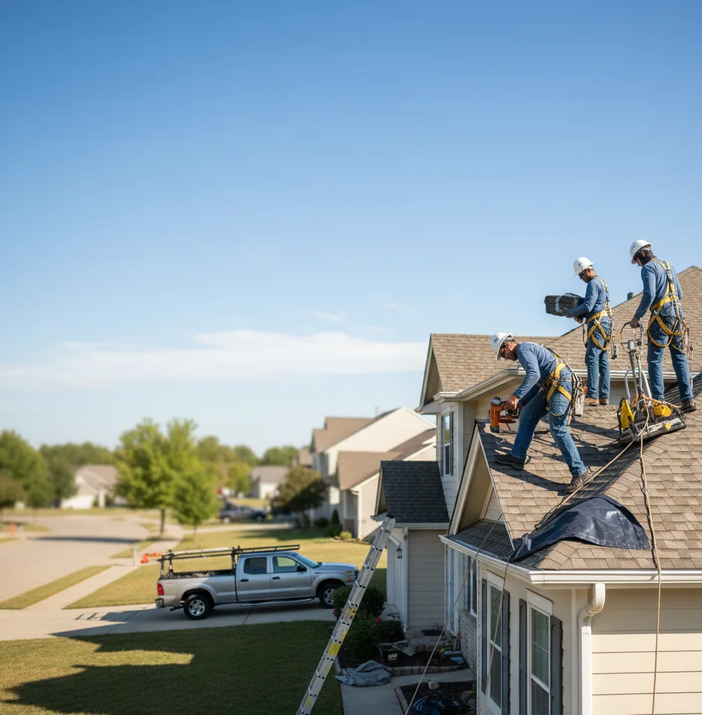 Roof Repair in Walls